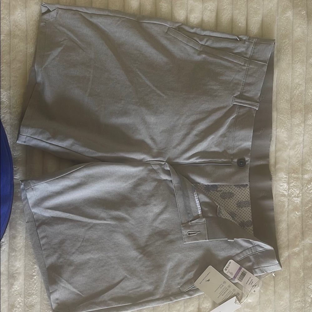 Tommy Bahama Gray Flat Front Shorts